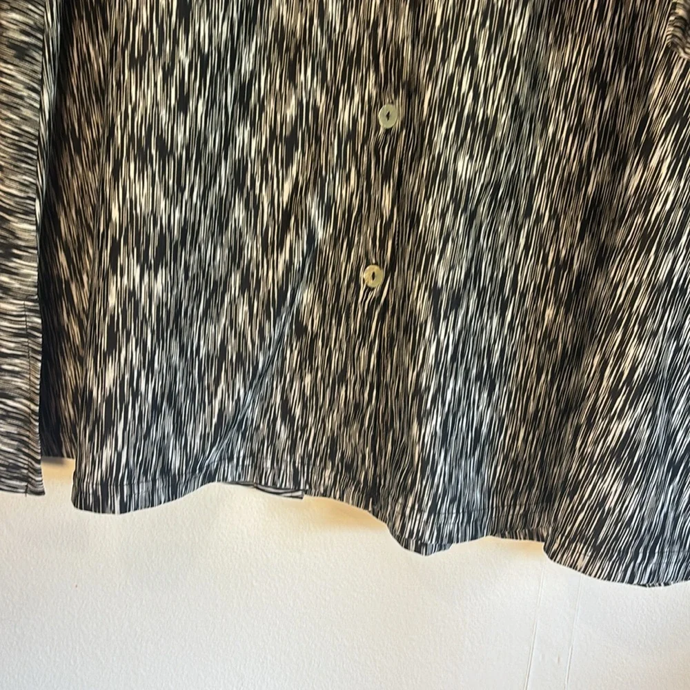 Parsley & Sage Monochrome Striped women’s Top - Picture 6 of 11